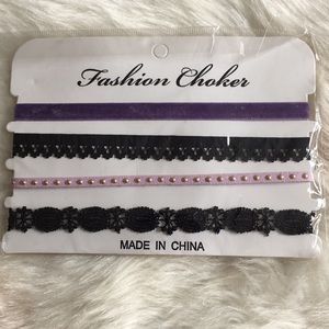 ♥️ 4 pc fashion chokers